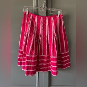 Talbots Vibrant Fuchsia A-Line Skirt